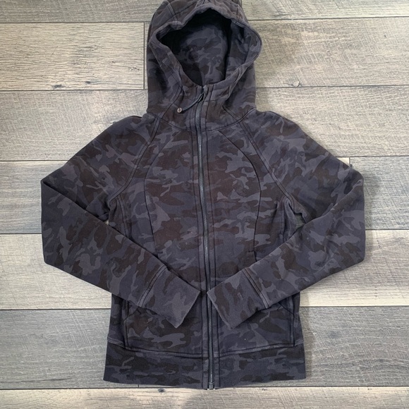 Lululemon Camo Scuba Zip-Up Jacket - Picture 2 of 5